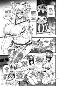 Semen-stained onsen, Monster Hunter - page 4