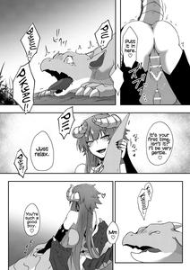 Futa Dra-chan ga Oshiete Ageru | Futanari dragon-chan will teach you - page 14